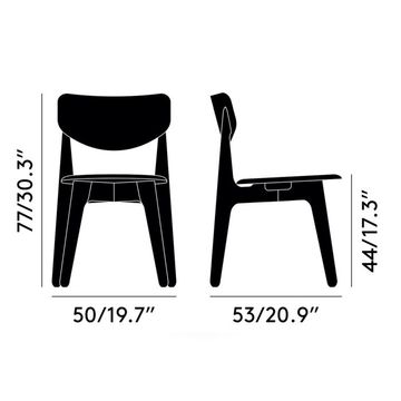Slab Chair Natural by Tom Dixon - view 7