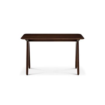 Slab Individual Desk Small Fumed Oak by Tom Dixon - view 3