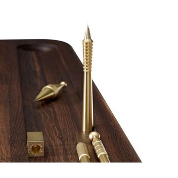 Slab Individual Desk Small Fumed Oak by Tom Dixon - view 7