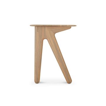 Slab Individual Desk Small Natural Oak by Tom Dixon - view 4