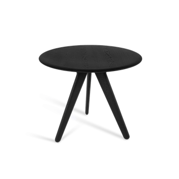 Slab Round Table Black 0.9m by Tom Dixon - view 2