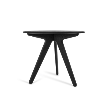 Slab Round Table Black 0.9m by Tom Dixon - view 3