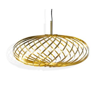 Spring Pendant Brass Small by Tom Dixon - view 2
