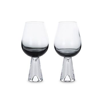 Tank Black Wine Glasses Set x 6 by Tom Dixon - view 2