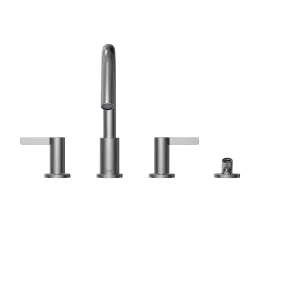GF Four-hole Roman Tub Filler Trim - Lever Handles by Toto USA - view 6