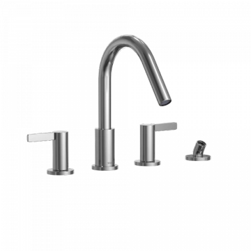 GF Four-hole Roman Tub Filler Trim - Lever Handles by Toto USA