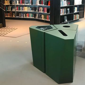 Recycling units and waste bins by TreCe - view 7