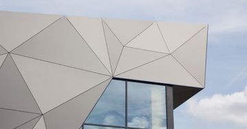 Trespa® Meteon® Metallics exterior cladding collection by TRESPA INTERNATIONAL