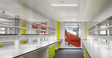 Trespa® TopLab®VERTICAL Uni Colours by TRESPA INTERNATIONAL