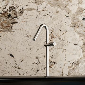 Trone - Miscelatore lavabo appoggio Arc in finitura opaca by Trone