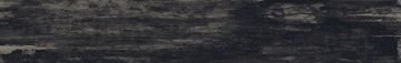Holiday Wood black STR Universal porcelain tiles 1198x190 | Tubądzin by Tubadzin
