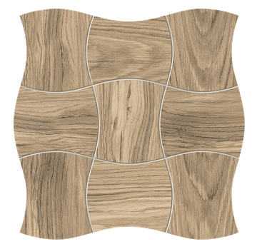Royal Place wood Mosaics 293x293 | Tubądzin by Tubadzin
