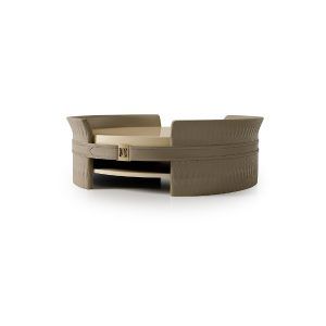 Numero Tre round coffee table by Turri