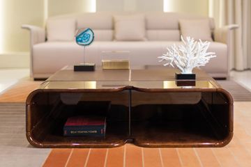 Madison square coffee table by Turri - view 2