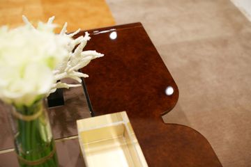 Madison square coffee table by Turri - view 4