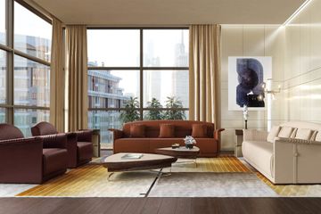 Madison triangle coffee table by Turri - view 3