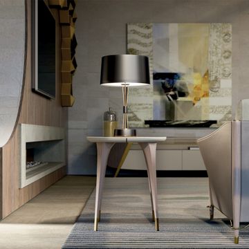 Melting Light side table by Turri - view 3