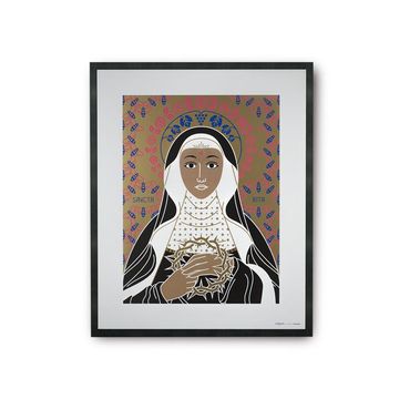 Poster Santa Rita by TuttiSanti