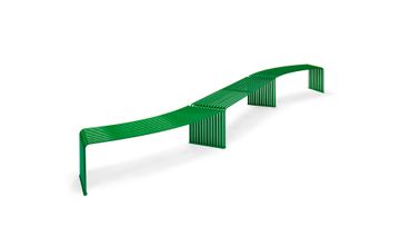 .015 Concave or convex bench - Urbantime by Diemmebi by Urbantime