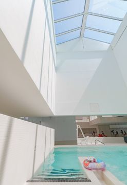 Les Bains des Docks Aquatic Centre in Le Havre by Velux Commercial - view 5