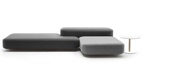 Fabric stool: sustainable design | Funda Collection by Viccarbe - view 2