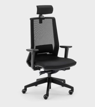 Executive armchair with mesh backrest - Viganò & C. by Viganò & C. srl a socio unico