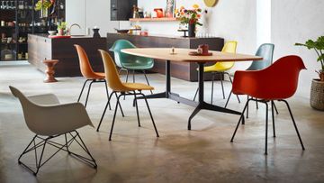 Eames Segmented Tables Dining by Vitra - view 2