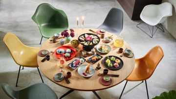 Eames Segmented Tables Dining by Vitra - view 3