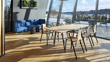 Belleville Armchair Wood by Vitra - view 2