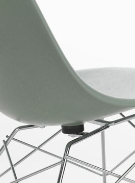 Eames Fiberglass Side Chair LSR by Vitra - view 2