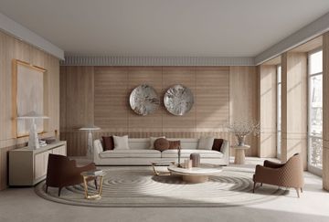 Borromeo - Divano modulare - Gianfranco Frigerio by Vittoria Frigerio