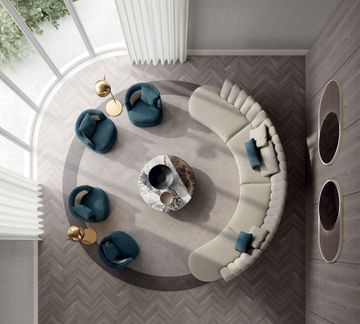 Farnese - Modular and sectional sofa - Gianfranco Frigerio by Vittoria Frigerio - view 5