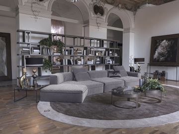Sforza - Divano modulare - Gianfranco Frigerio by Vittoria Frigerio
