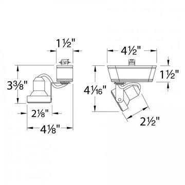 160 LED WITHOUT LAMP Low Voltage Track Luminaire by WAC Lighting - view 4