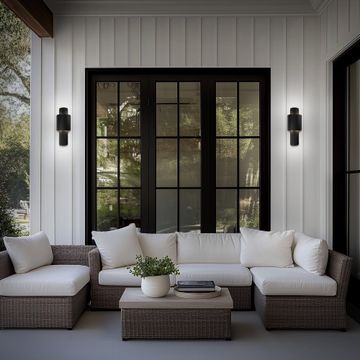 Piston Outdoor Wall Sconce 4CCT by WAC Lighting - view 6