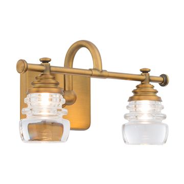 Rondelle Bathroom Sconce 3000K by WAC Lighting - view 3