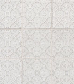 Andalucia Blanco Gloss Alhambra 6x6 by Walker Zanger