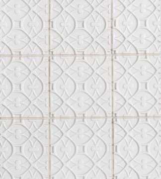 Andalucia Blanco Matte Alhambra 6x6 by Walker Zanger