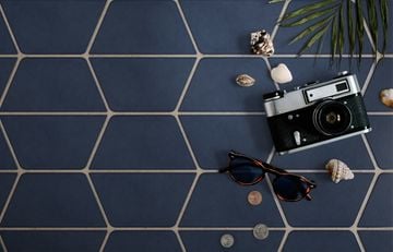 Celebrating Classic Blue and Staying on Trend with Tile by Walker Zanger