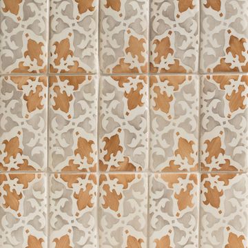 Duquesa Alexandra Ambra Deco 3x6 Matte by Walker Zanger