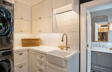 Laundry Room Luxe by Walker Zanger