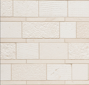 Shift Cream Stripe Mosaic Textured by Walker Zanger