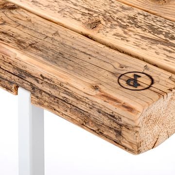 Reclaimed Wood 01 Bench by Weld & Co - view 7