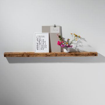 Reclaimed Wood 02 Picture Ledge by Weld & Co
