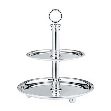 Etagere Ambassador versilbert Höhe 27 cm by Wilkens