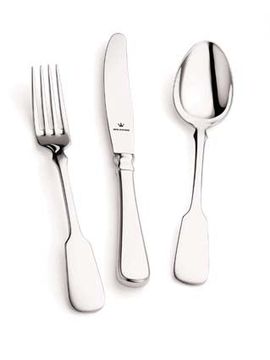 Fischvorlegemesser Spaten 925 Sterlingsilber by Wilkens