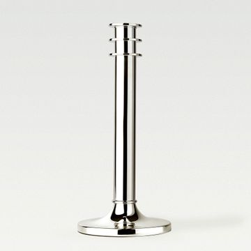 Leuchter Facette versilbert 1-lichtig (Höhe 24,5cm) by Wilkens