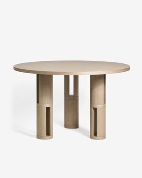 TABLE BIBLIO ROUND by woo furniture