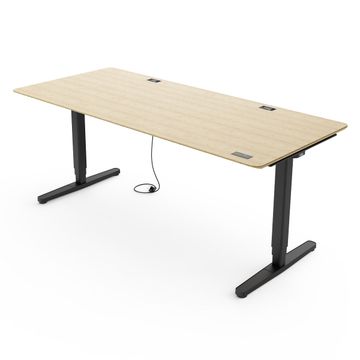 Desk Pro Nature - Höhenverstellbarer Tisch by Yaasa - view 3