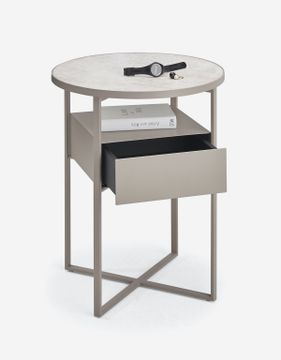 Minimize Round Plus Console Table by YOMEI